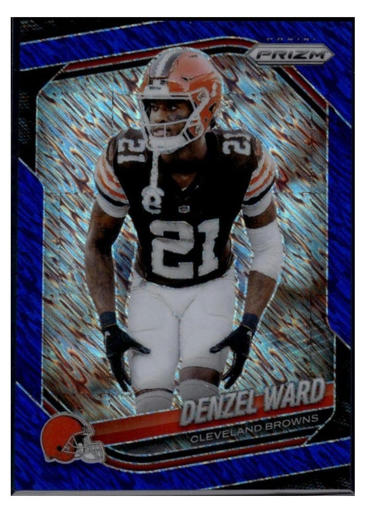 2025 Panini Prizm Base Set Denzel Ward #90 card
