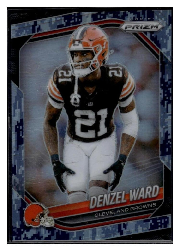 2025 Panini Prizm Base Set Denzel Ward #90 card