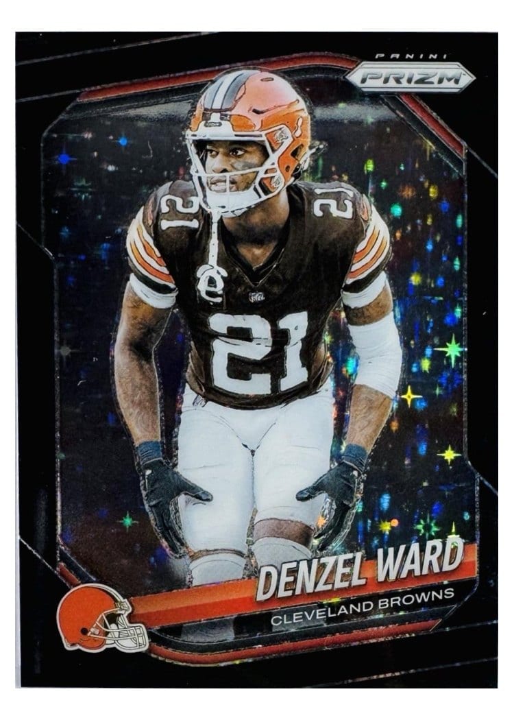 2025 Panini Prizm Base Set Denzel Ward #90 card