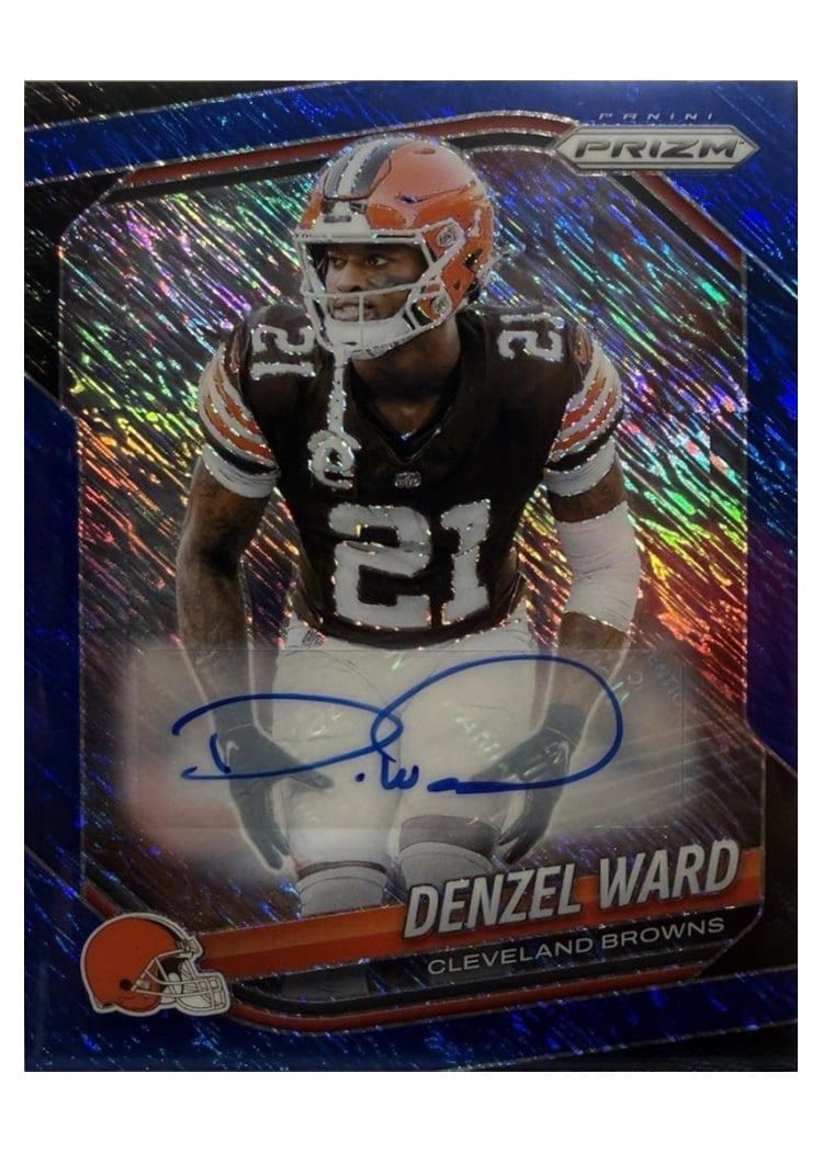 2025 Panini Prizm Base Set Denzel Ward #90 card