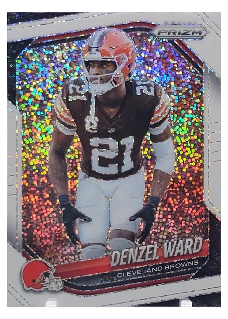 2025 Panini Prizm Base Set Denzel Ward #90 card