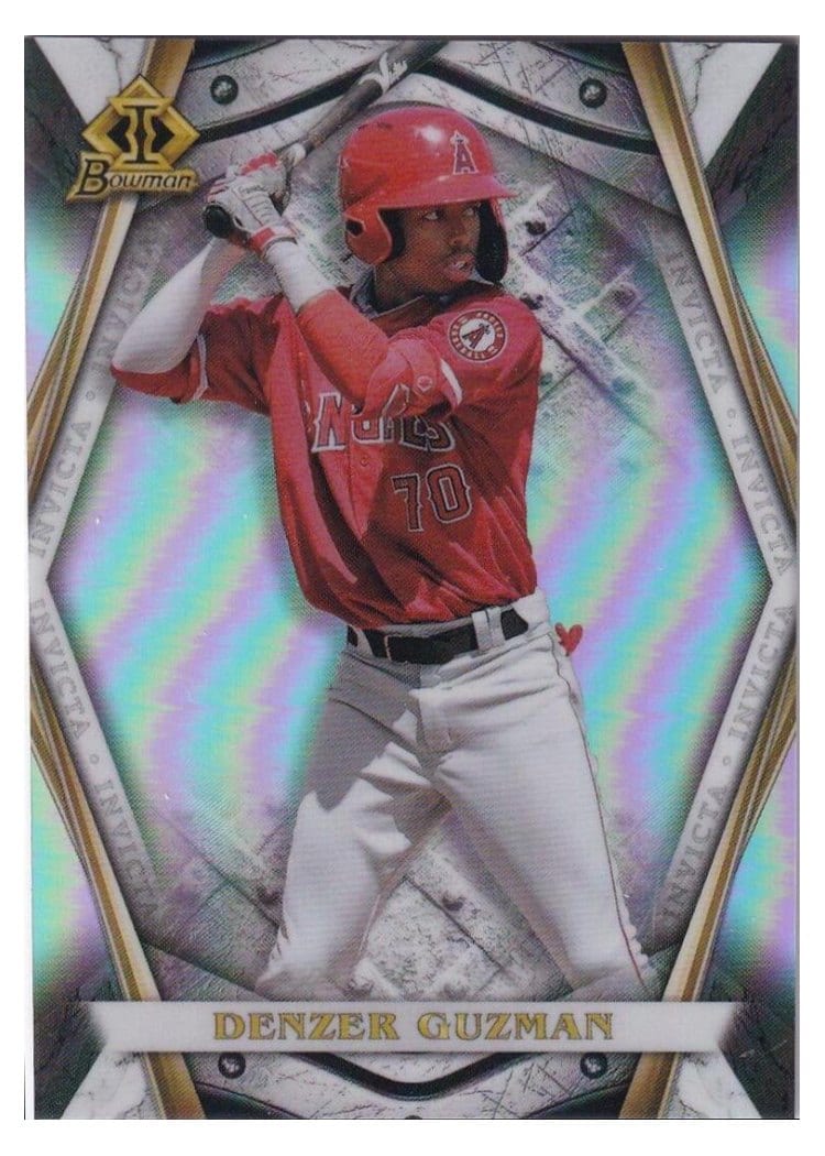 2022 Bowman Chrome Invicta Denzer Guzman #BI-17 card