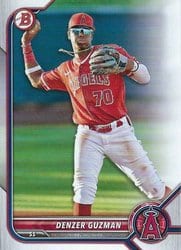 2022 Bowman Draft Base Set Denzer Guzman #BD-20 card