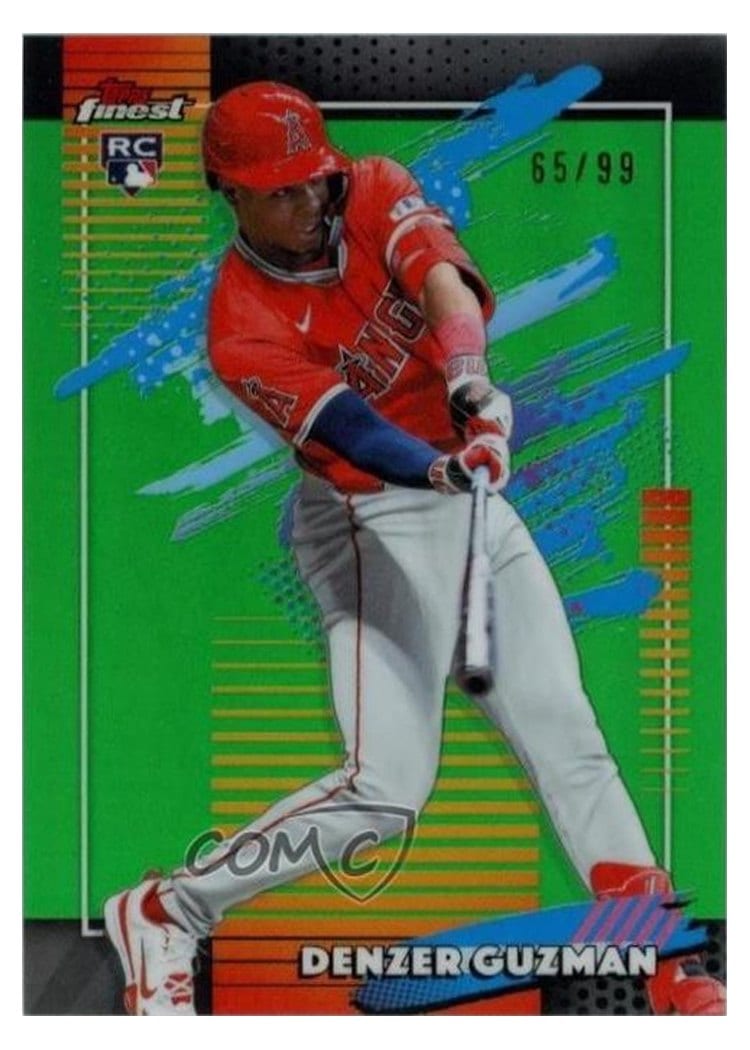 2026 Topps Finest Denzer Guzman #133 card