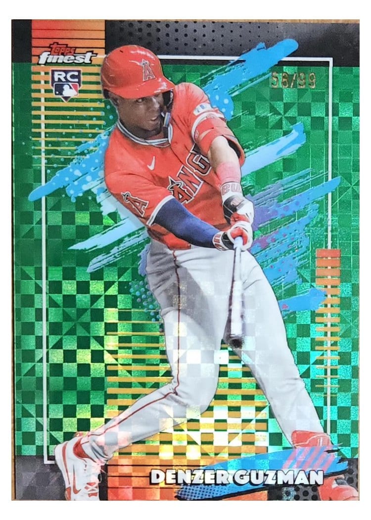 2026 Topps Finest Denzer Guzman #133 card