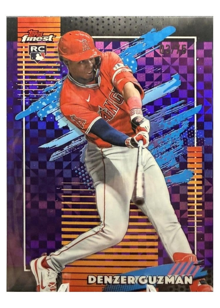 2026 Topps Finest Denzer Guzman #133 card