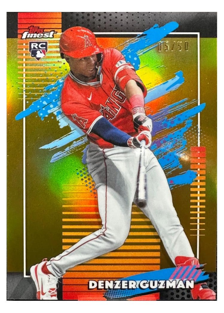2026 Topps Finest Denzer Guzman #133 card