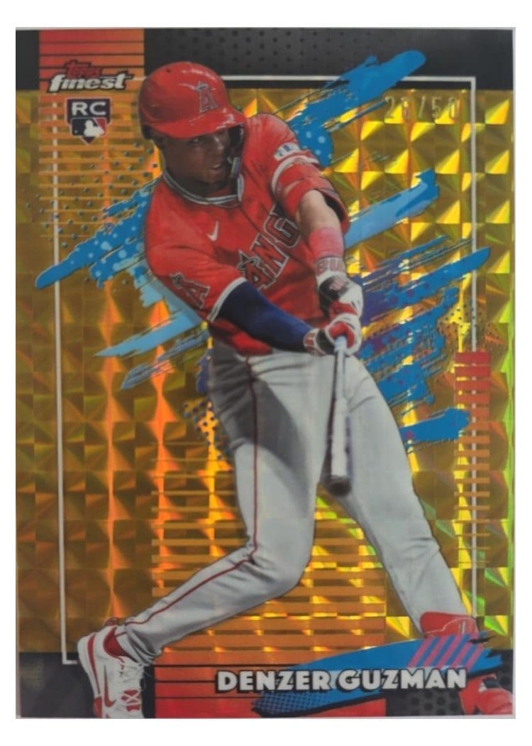 2026 Topps Finest Denzer Guzman #133 card