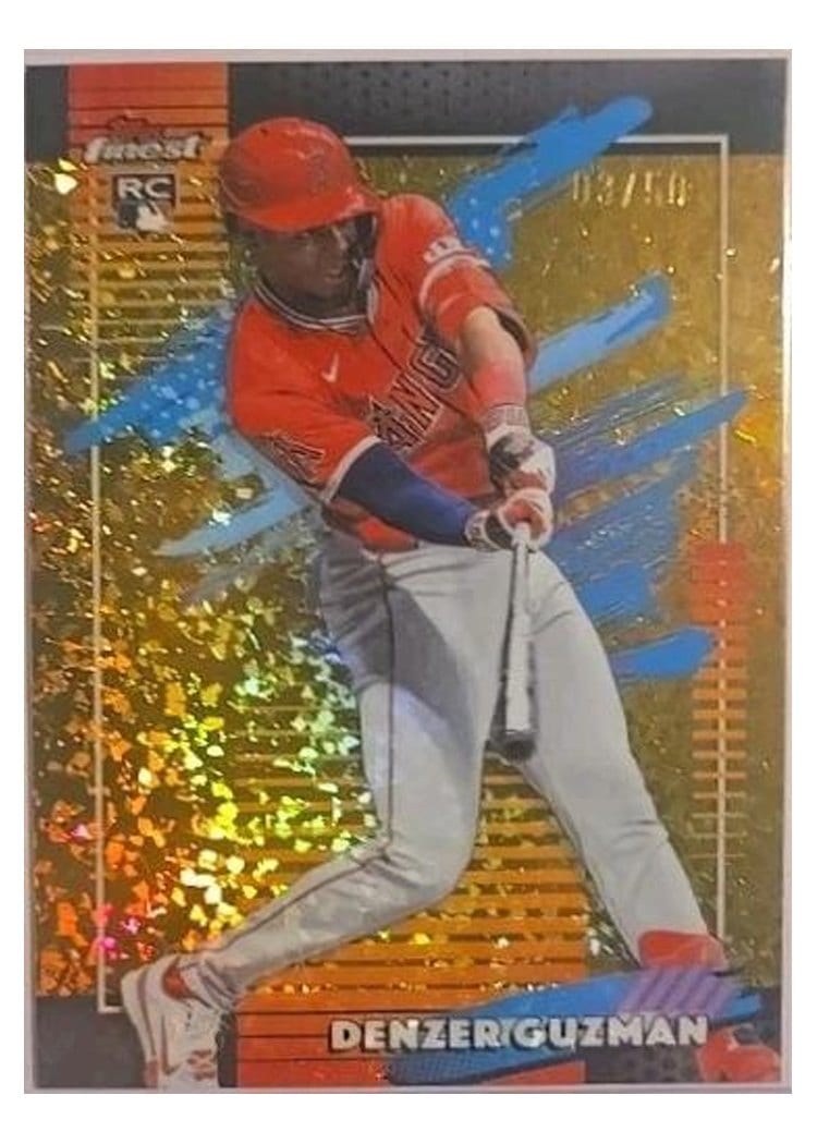 2026 Topps Finest Denzer Guzman #133 card