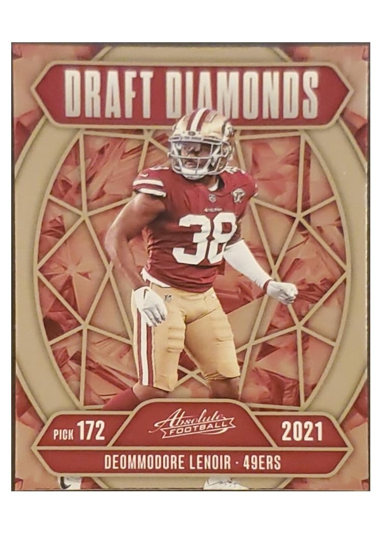 2025 Panini Absolute Draft Diamonds Deommodore Lenoir #DD-DLR card