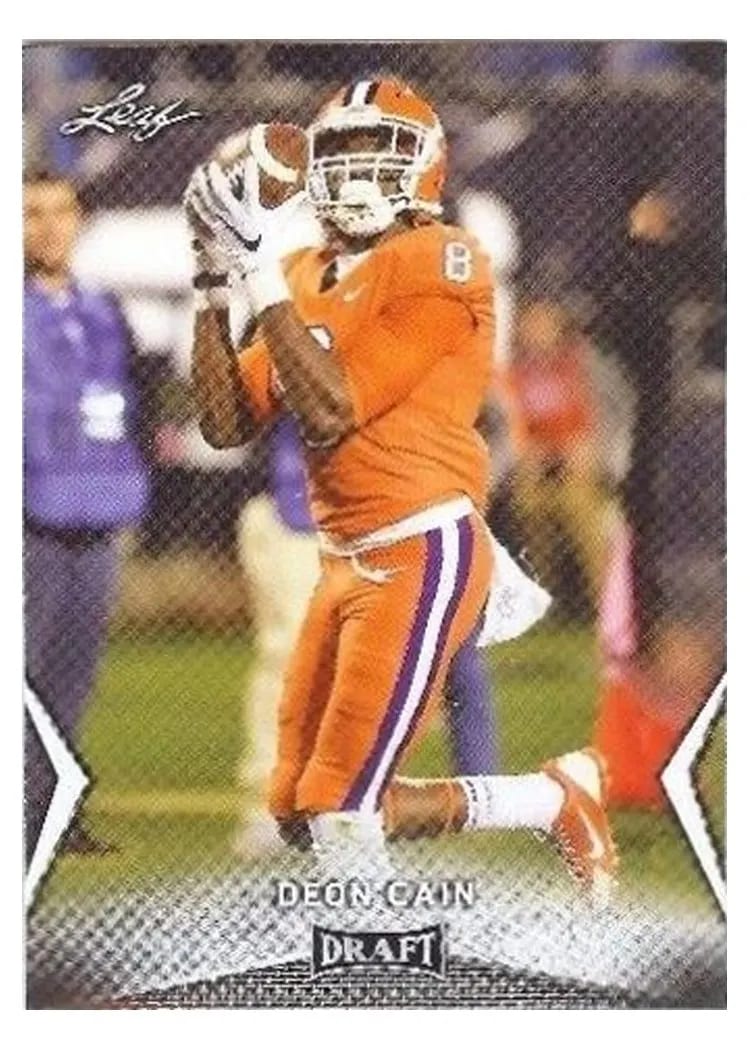 2018 Leaf Draft Deon Cain #18 card