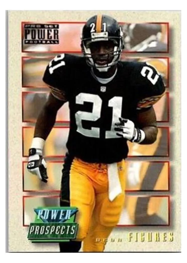 1993 Pro Set Power Update Prospects Deon Figures #PP35 card