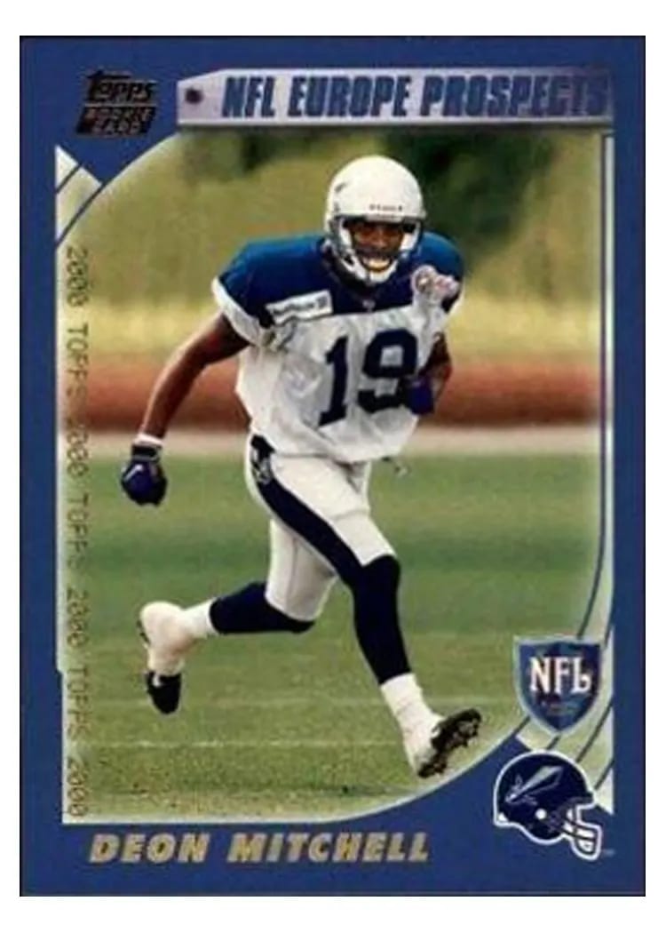 2000 Topps Deon Mitchell #59 card