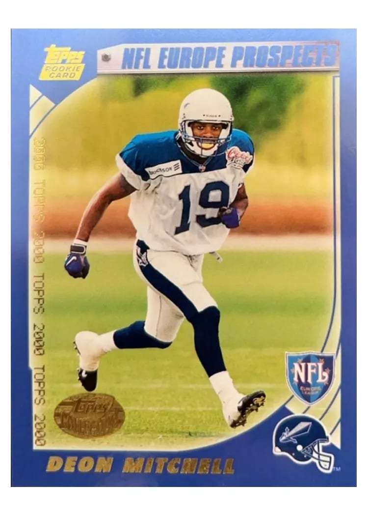 2000 Topps Deon Mitchell #59 card