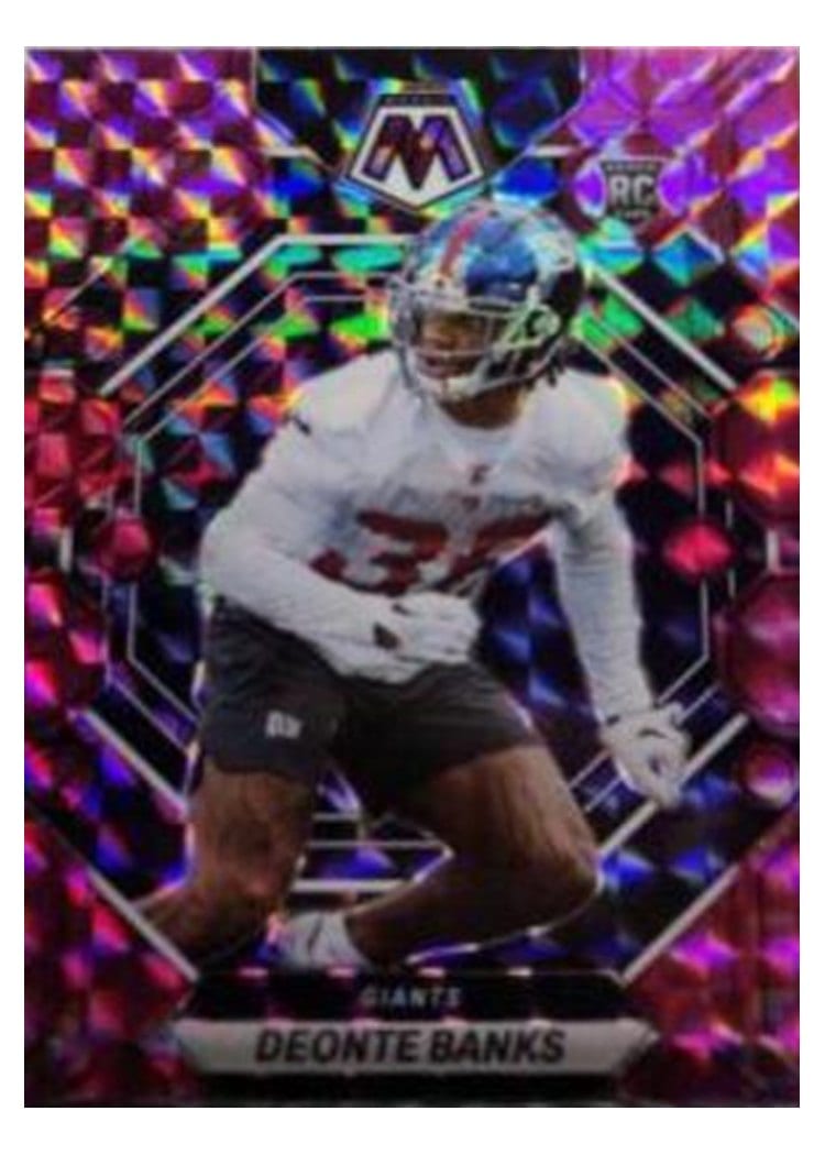 2023 Panini Mosaic Base Set Deonte Banks #309 card