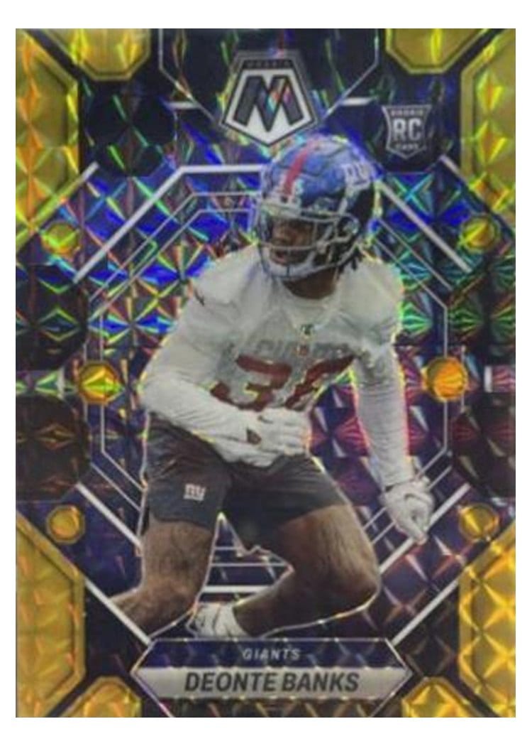 2023 Panini Mosaic Base Set Deonte Banks #309 card