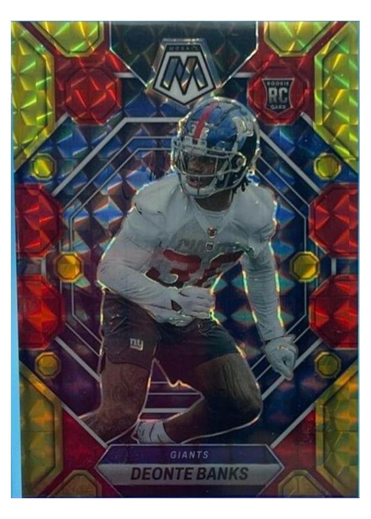 2023 Panini Mosaic Base Set Deonte Banks #309 card