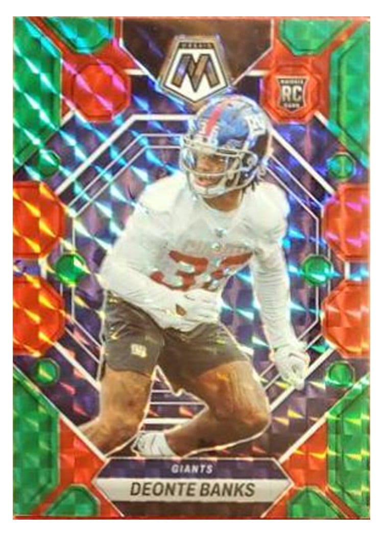 2023 Panini Mosaic Base Set Deonte Banks #309 card