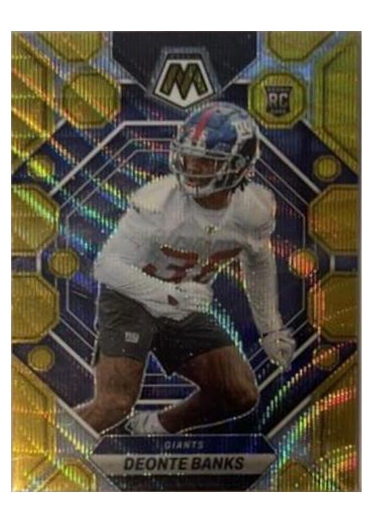 2023 Panini Mosaic Base Set Deonte Banks #309 card