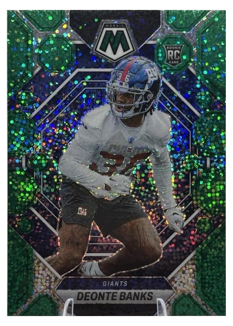 2023 Panini Mosaic Base Set Deonte Banks #309 card