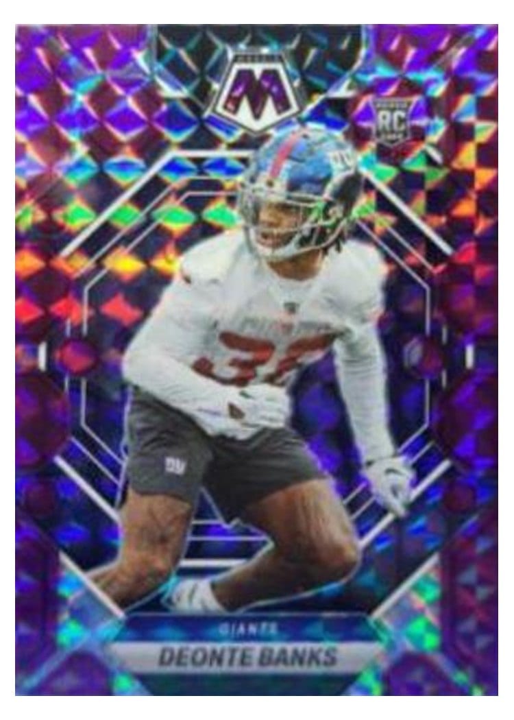 2023 Panini Mosaic Base Set Deonte Banks #309 card