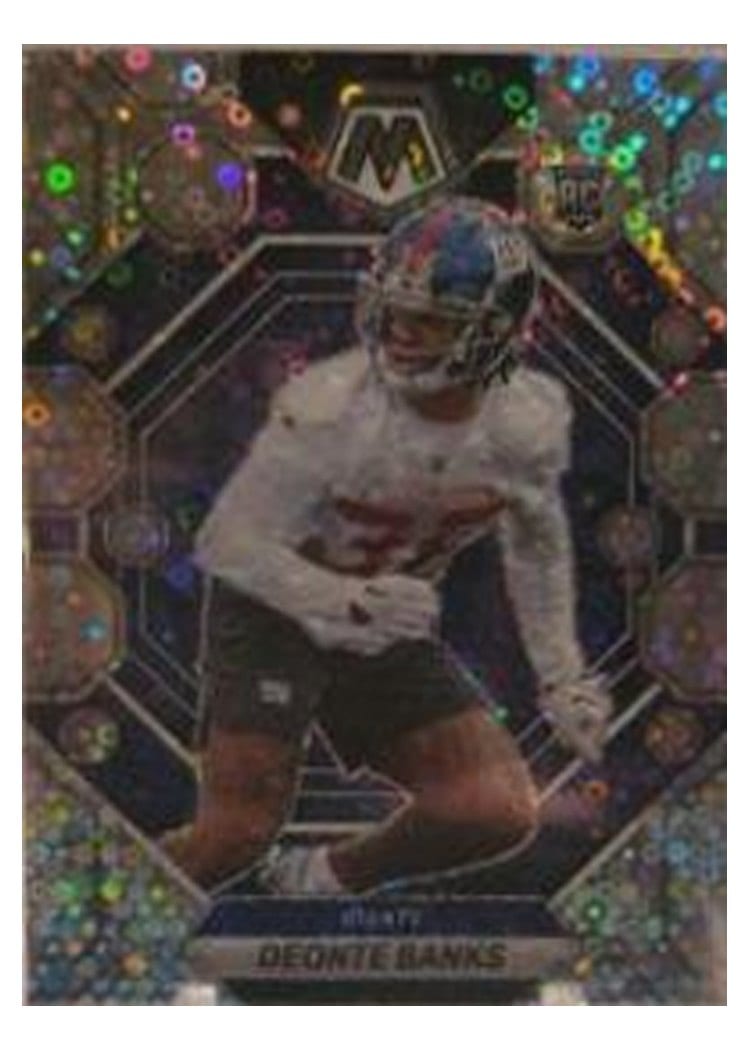 2023 Panini Mosaic Base Set Deonte Banks #309 card