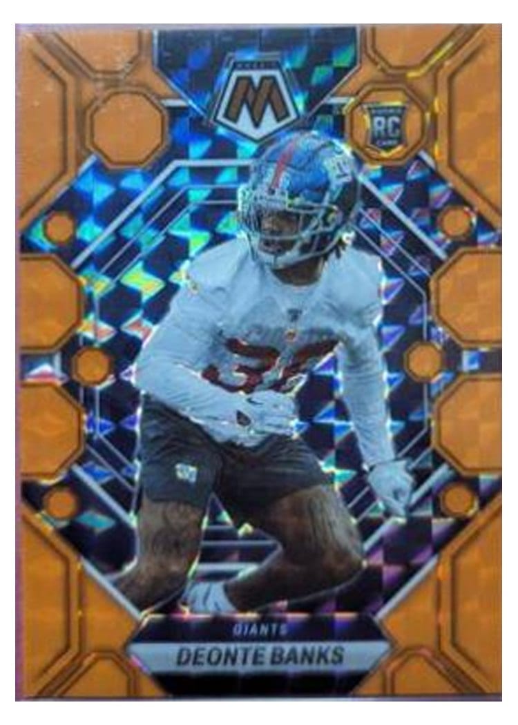 2023 Panini Mosaic Base Set Deonte Banks #309 card