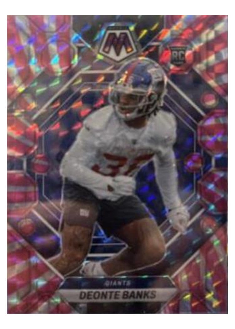 2023 Panini Mosaic Base Set Deonte Banks #309 card