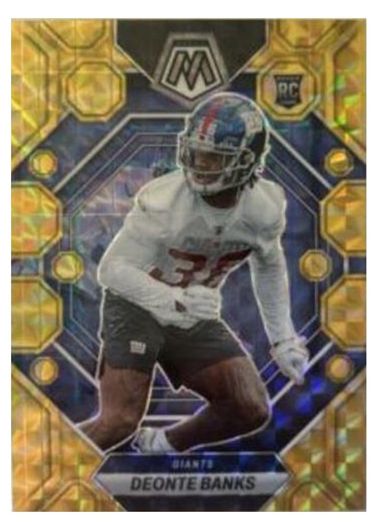 2023 Panini Mosaic Base Set Deonte Banks #309 card