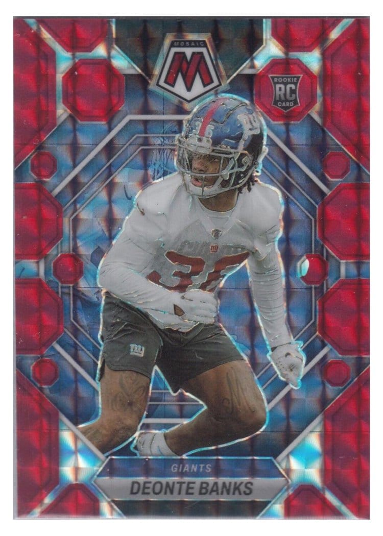 2023 Panini Mosaic Base Set Deonte Banks #309 card