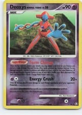 2008 Legends Awakened Deoxys Normal Forme #1 card