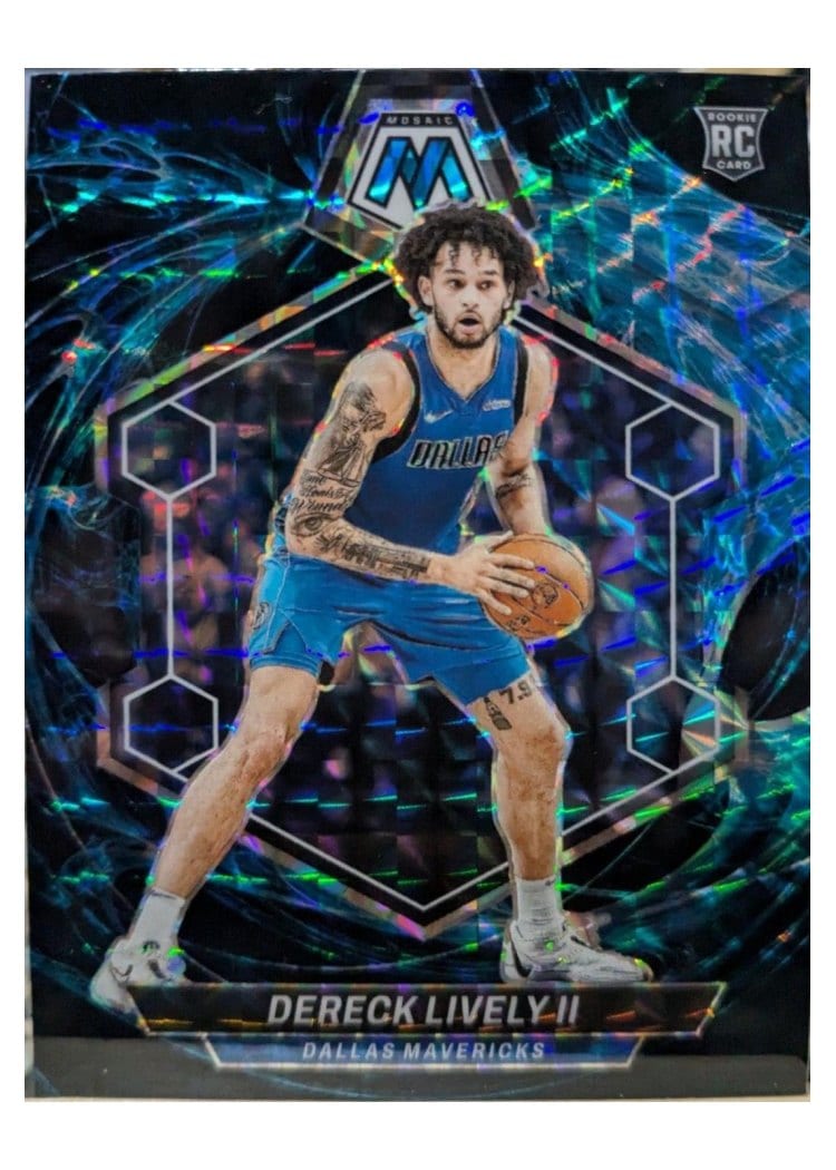 2023-24 Panini Mosaic Base Set Dereck Lively II #248 card