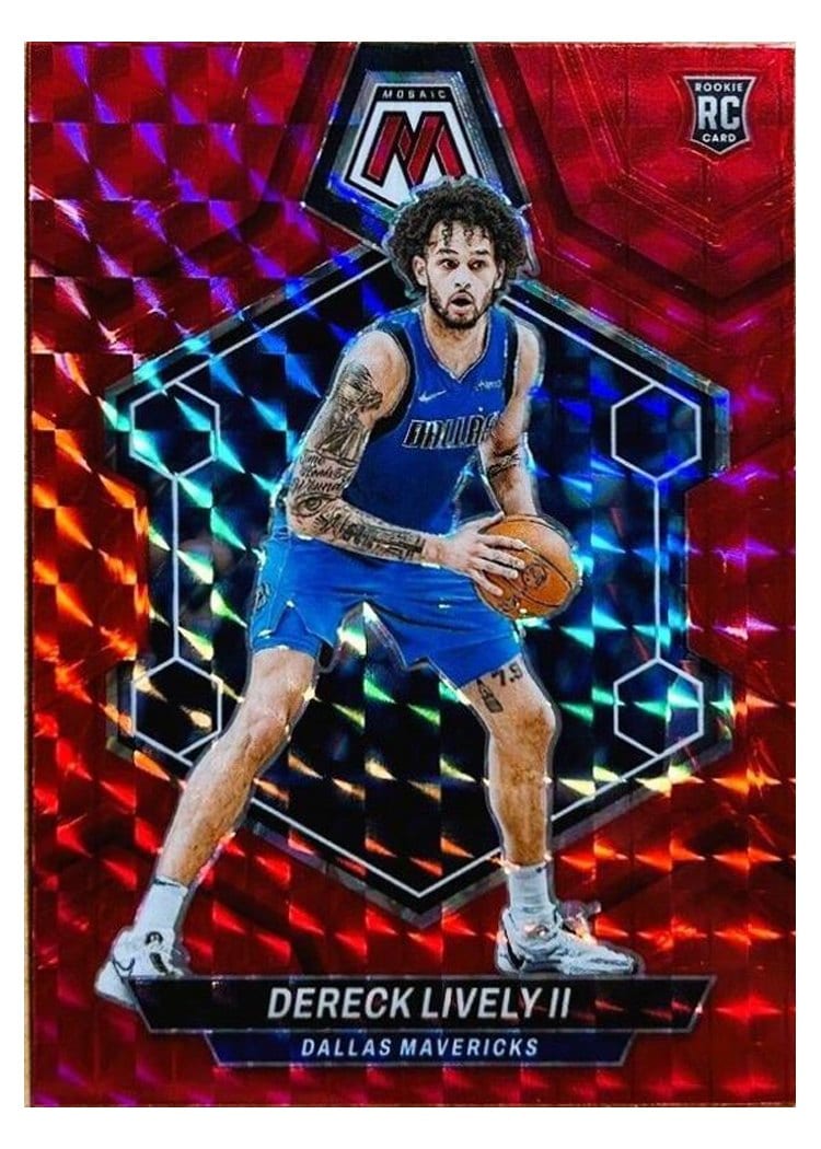 2023-24 Panini Mosaic Base Set Dereck Lively II #248 card