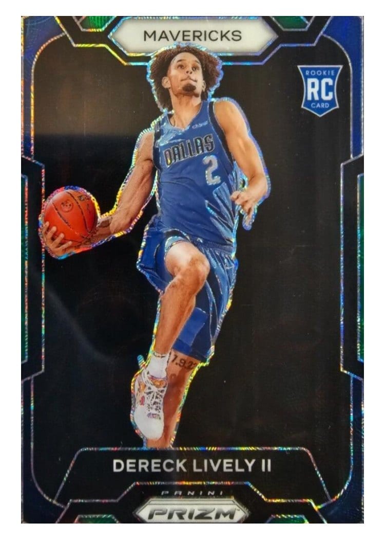 2023-24 Panini Prizm Base Set Dereck Lively II #163 card