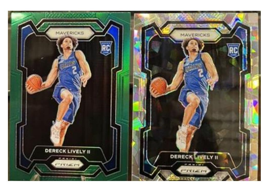 2023-24 Panini Prizm Base Set Dereck Lively II #163 card