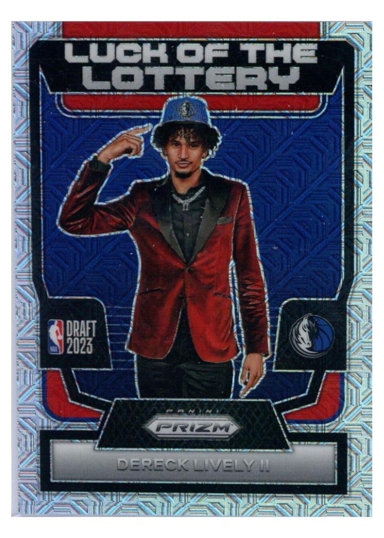 2023-24 Panini Prizm Base Set Dereck Lively II #163 card