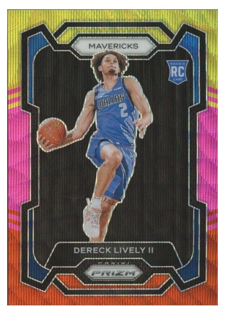 2023-24 Panini Prizm Base Set Dereck Lively II #163 card