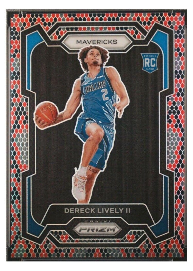 2023-24 Panini Prizm Base Set Dereck Lively II #163 card