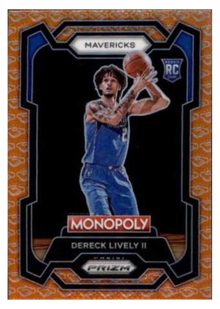 2023-24 Panini Prizm Monopoly Base Set Dereck Lively II Deal #24 card