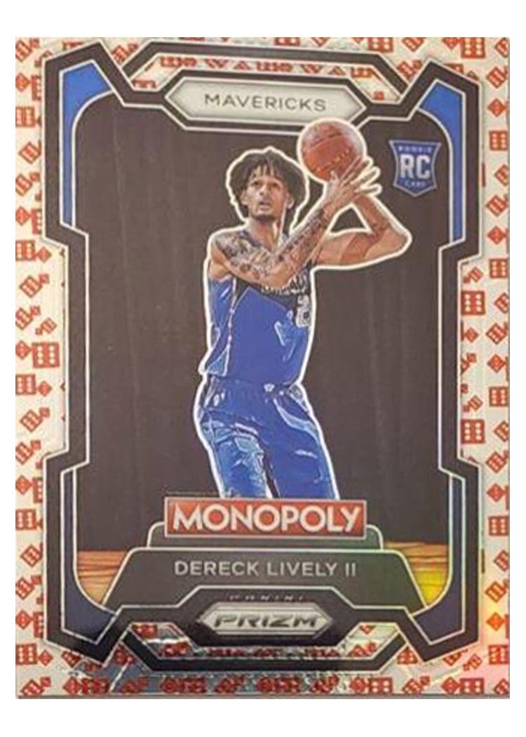2023-24 Panini Prizm Monopoly Base Set Dereck Lively II #24 card
