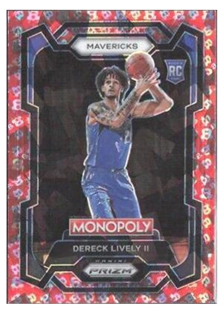 2023-24 Panini Prizm Monopoly Base Set Dereck Lively II #24 card