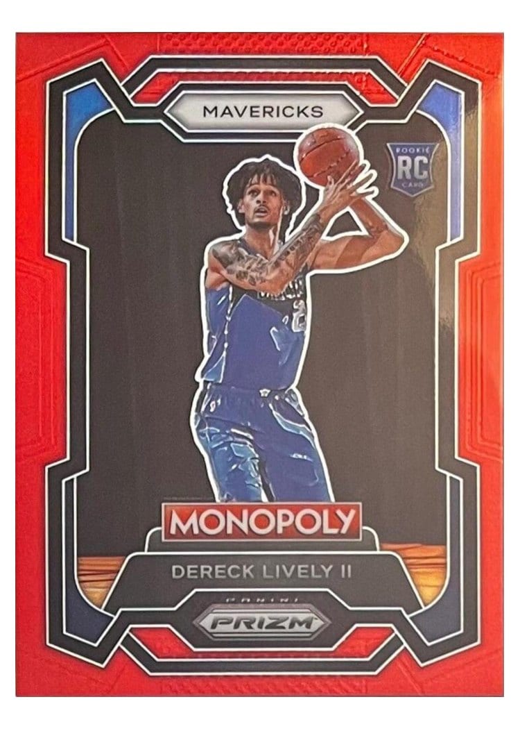 2023-24 Panini Prizm Monopoly Base Set Dereck Lively II #24 card