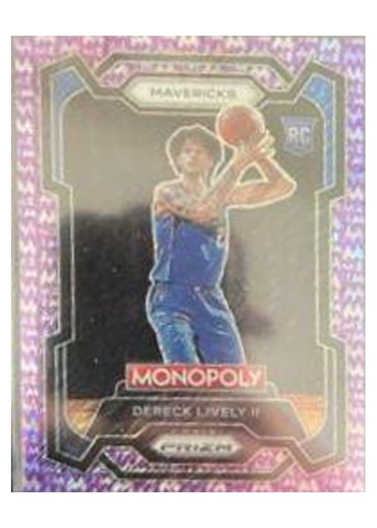2023-24 Panini Prizm Monopoly Base Set Dereck Lively II #24 card