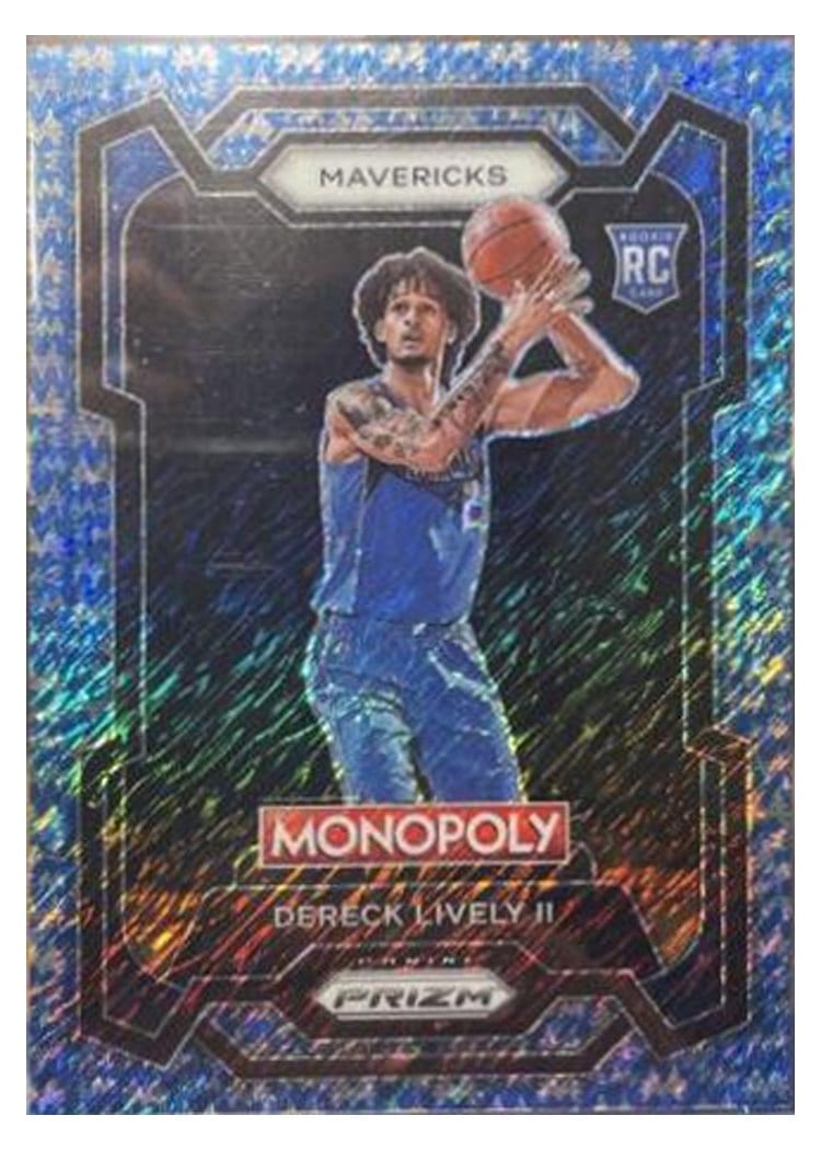 2023-24 Panini Prizm Monopoly Base Set Dereck Lively II #24 card