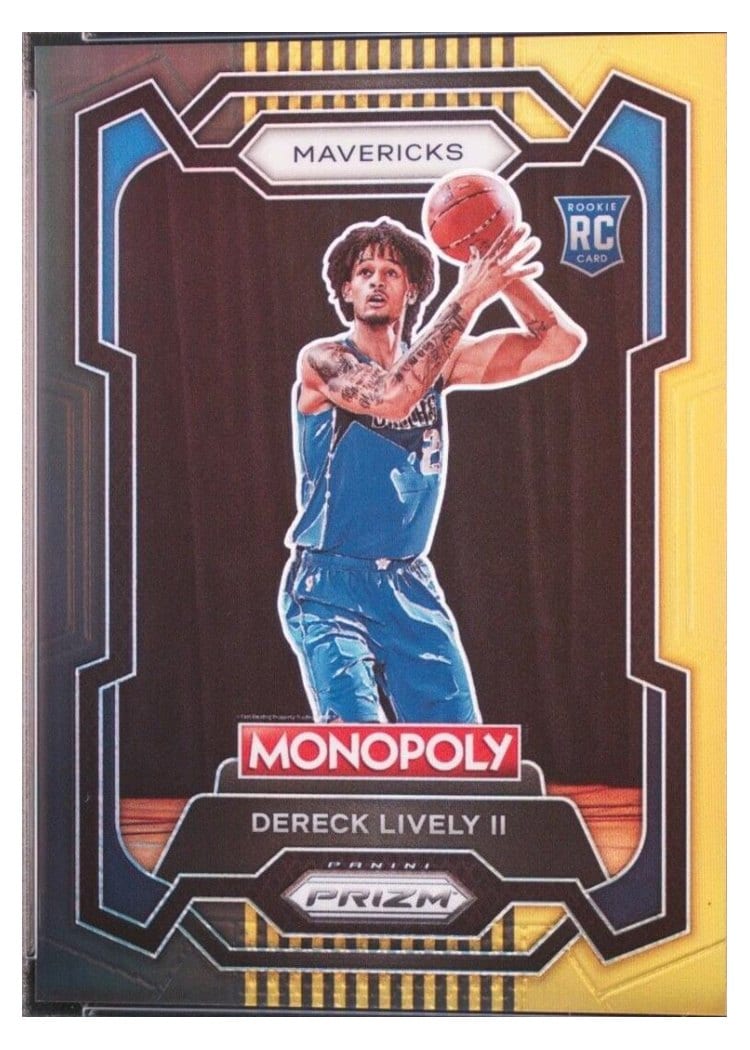 2023-24 Panini Prizm Monopoly Base Set Dereck Lively II #24 card
