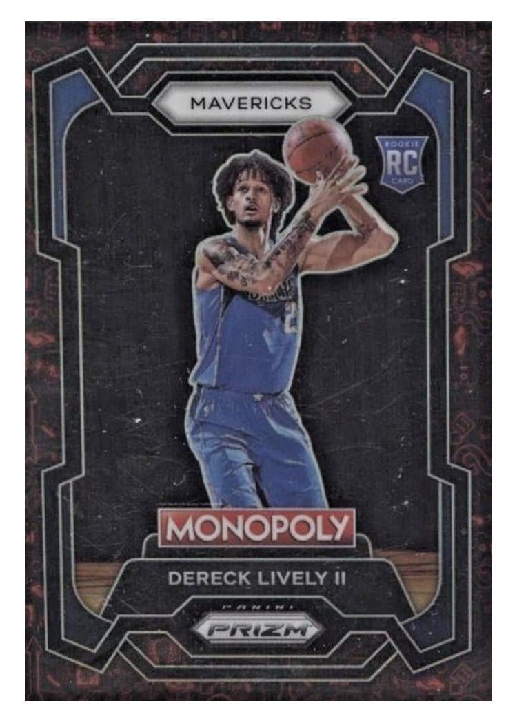 2023-24 Panini Prizm Monopoly Base Set Dereck Lively II #24 card