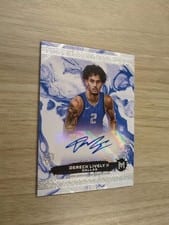 2023-24 Topps Motif Acrylic Drip Autographs Dereck Lively II #ADA-DL card