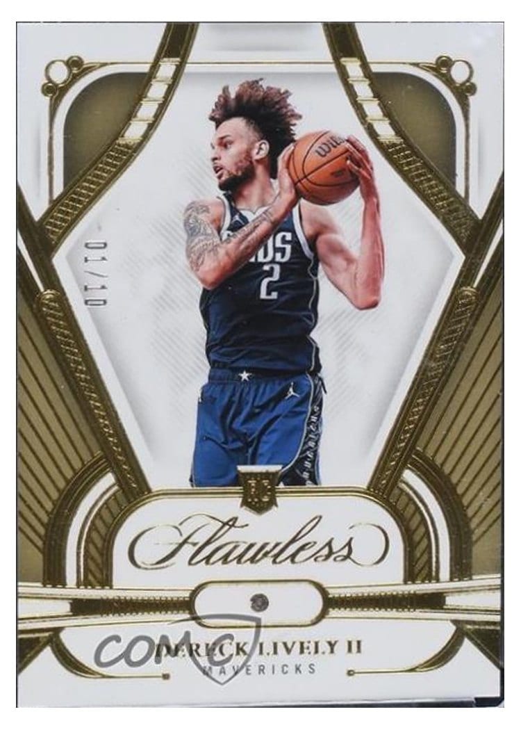 2023 Panini Flawless Dereck Lively II #42 card