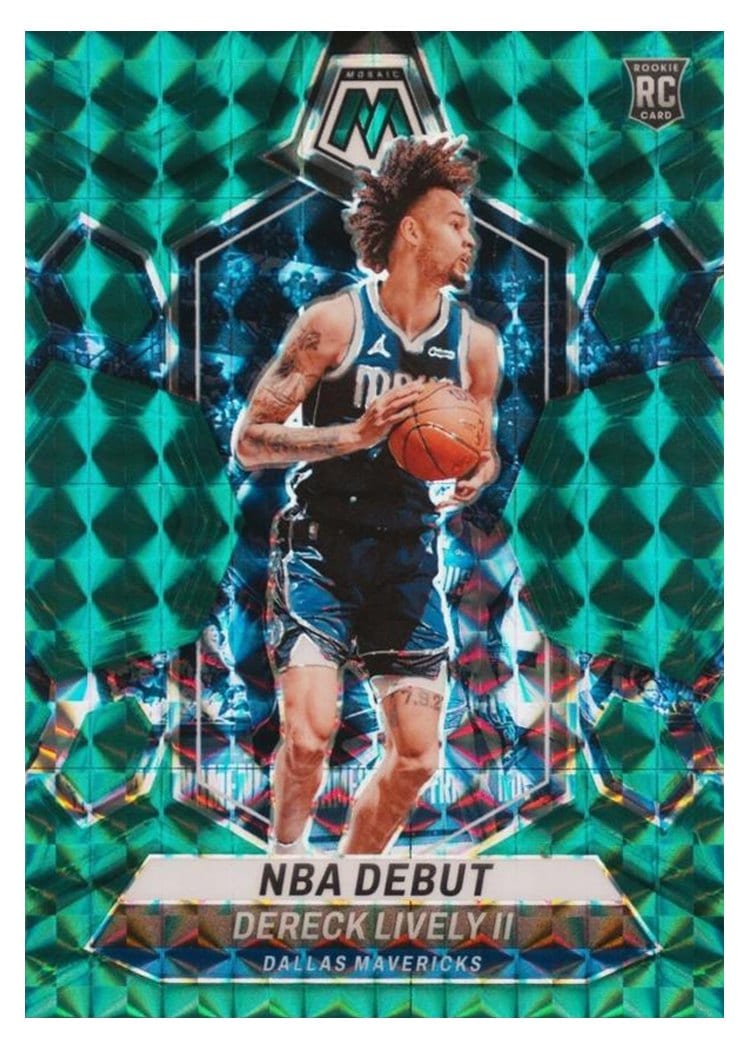 2023 Panini Mosaic Dereck Lively II #265 card