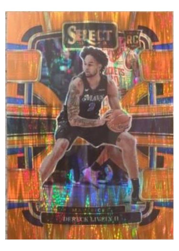 2023 Panini Select Dereck Lively II Flash Purple Prizm #76 card